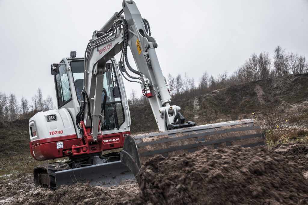 Takeuchi TB240 graafmachine