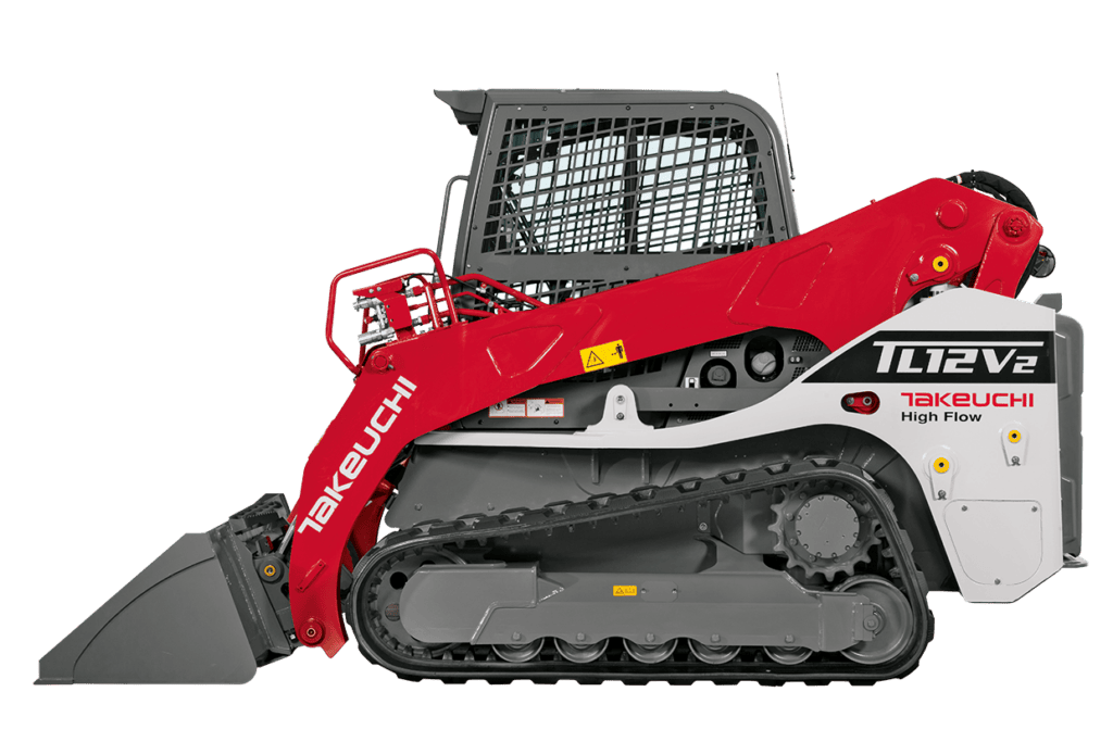 Takeuchi TL12V2 isolée côté gauche