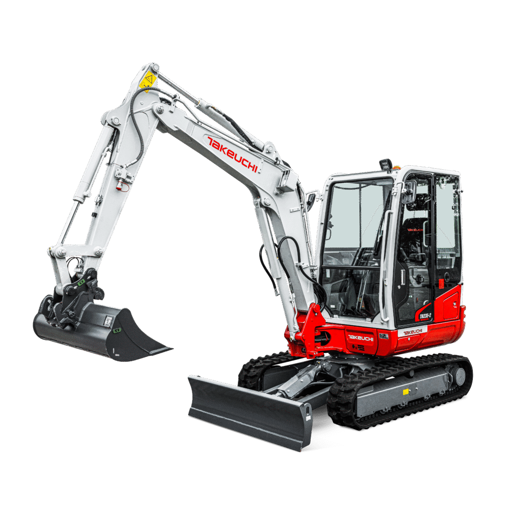 Minipelle TB235-2 de 3,5 tonnes isolée
