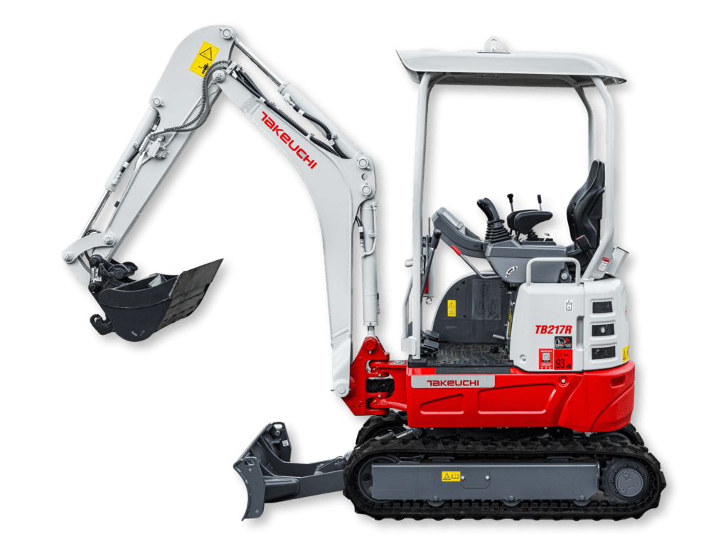 Zijaanzicht TB217R