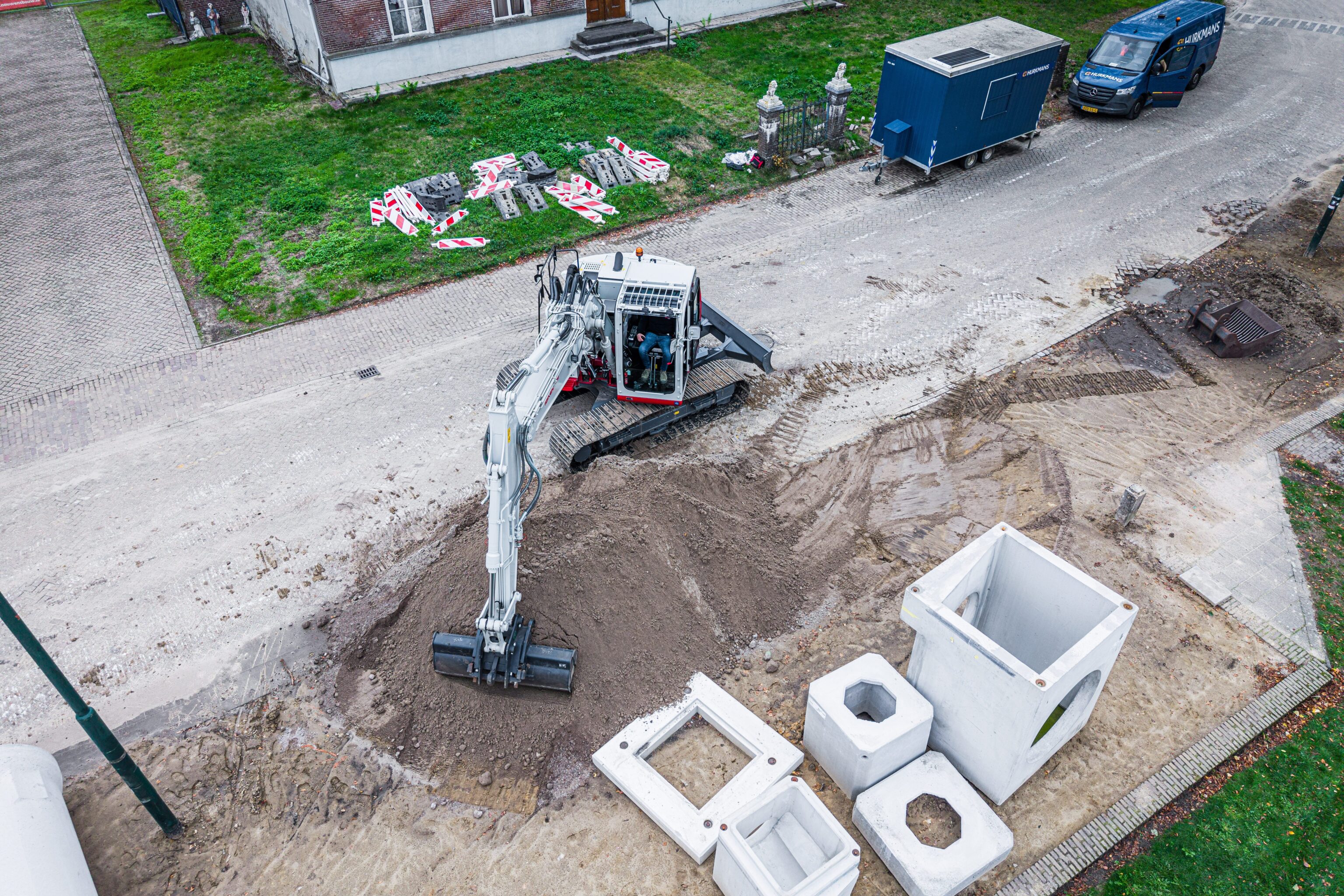 TB3150 R vanuit de lucht