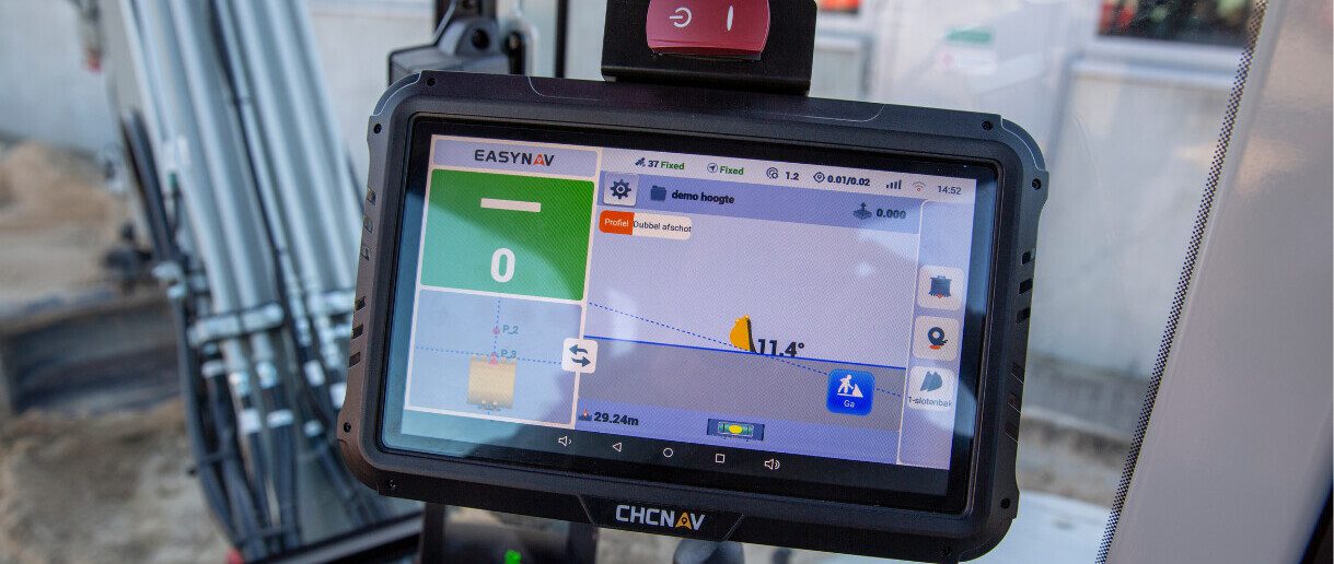 EasyNav op scherm