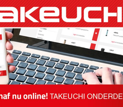 Bestel vanaf nu eenvoudig online op de Takeuchi Onderdelen Shop